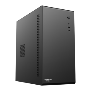 CASE VEKTORTECH A200 NEGRO + FUENTE 600W 100% Nuevo