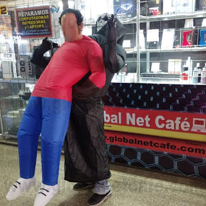 DISFRAZ INFLABLE DE FIESTA DE HALLOWEEN 100% Nuevo