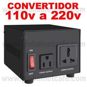 CONVERTIDOR DE VOLTAJE DE 110V A 220V 100% Nuevo